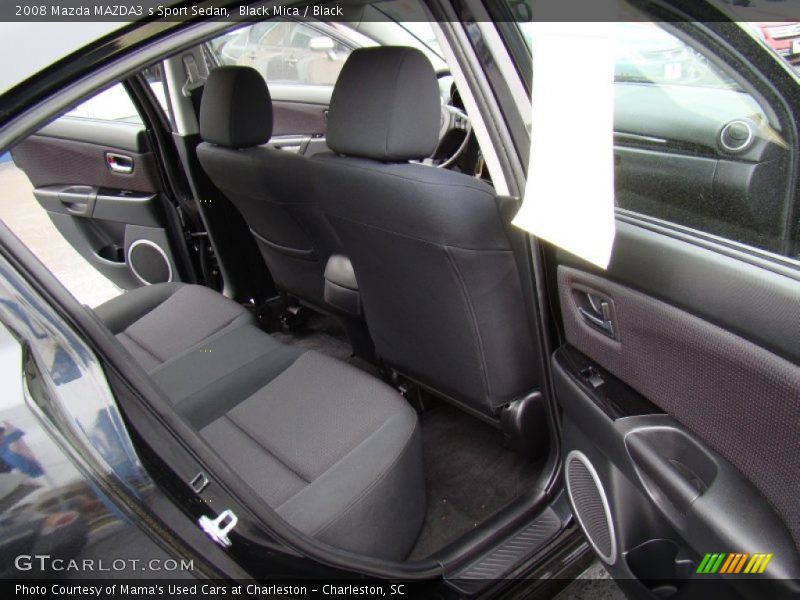 Black Mica / Black 2008 Mazda MAZDA3 s Sport Sedan