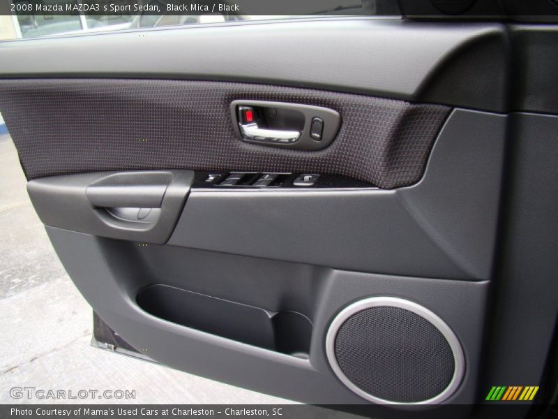 Black Mica / Black 2008 Mazda MAZDA3 s Sport Sedan
