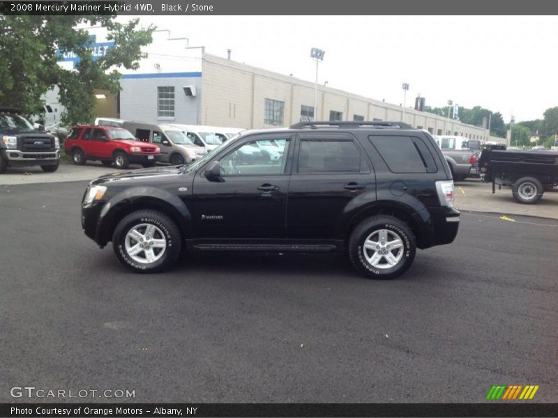 Black / Stone 2008 Mercury Mariner Hybrid 4WD