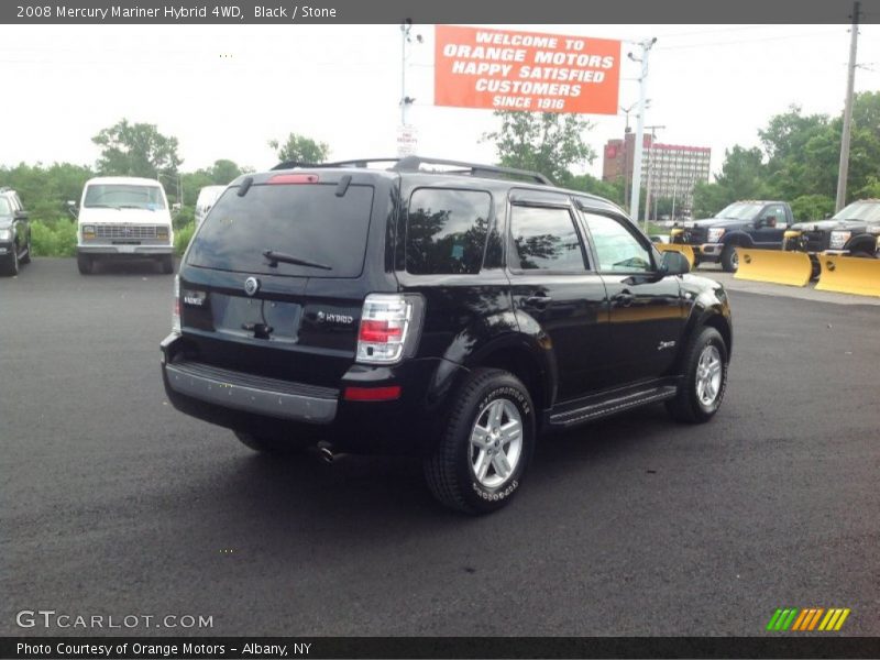 Black / Stone 2008 Mercury Mariner Hybrid 4WD