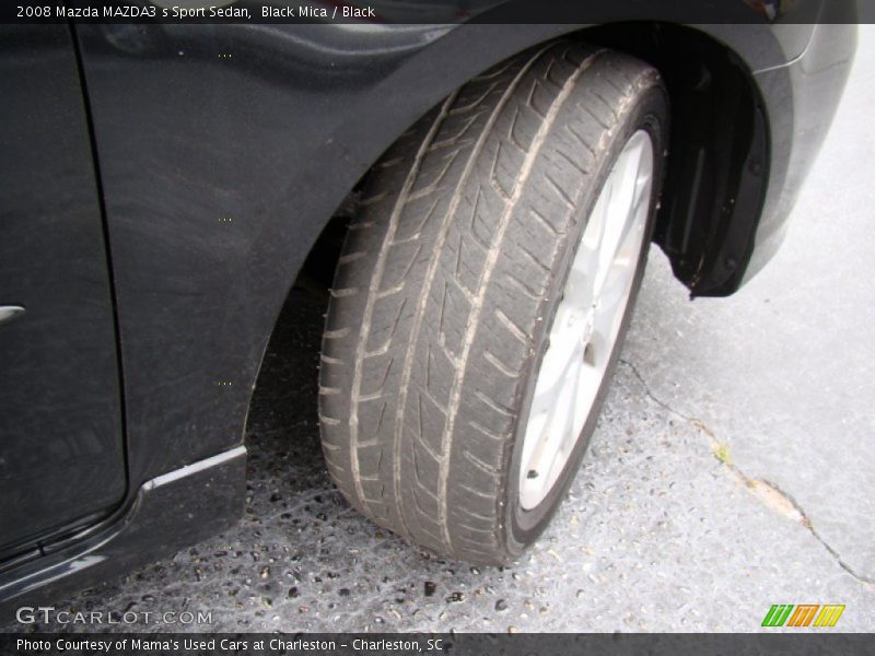 Black Mica / Black 2008 Mazda MAZDA3 s Sport Sedan