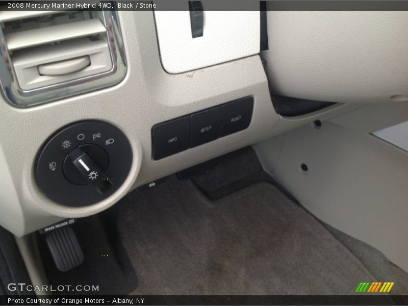 Black / Stone 2008 Mercury Mariner Hybrid 4WD