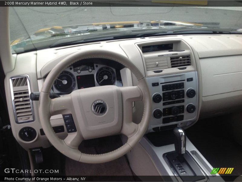 Black / Stone 2008 Mercury Mariner Hybrid 4WD