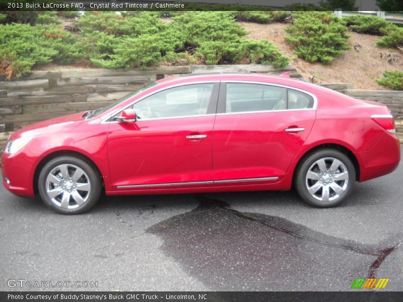 Crystal Red Tintcoat / Cashmere 2013 Buick LaCrosse FWD