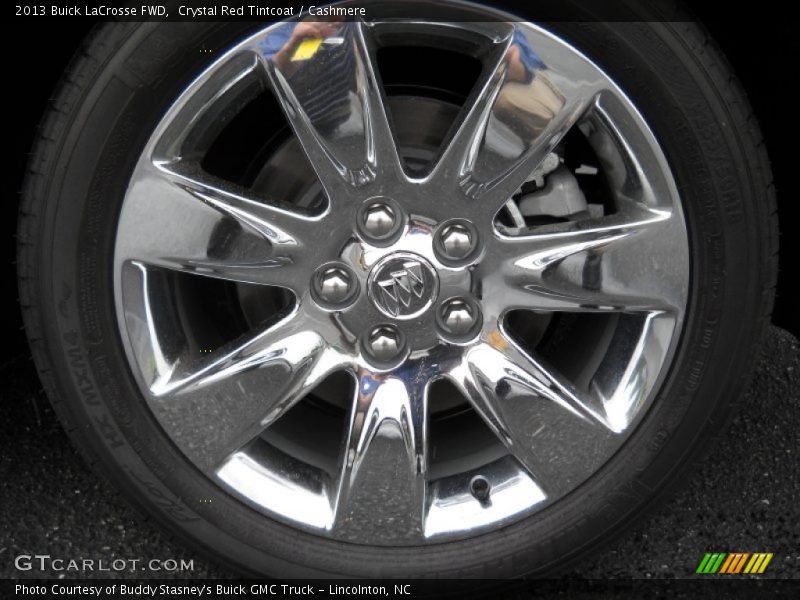 Crystal Red Tintcoat / Cashmere 2013 Buick LaCrosse FWD