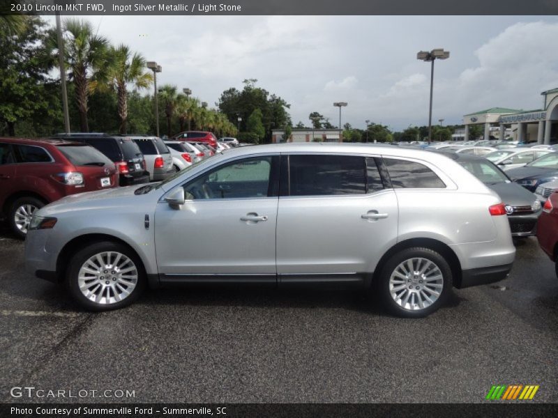 Ingot Silver Metallic / Light Stone 2010 Lincoln MKT FWD