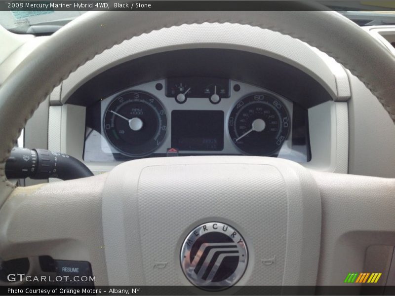 Black / Stone 2008 Mercury Mariner Hybrid 4WD