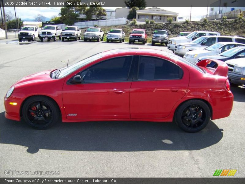 Flame Red / Dark Slate Gray 2005 Dodge Neon SRT-4