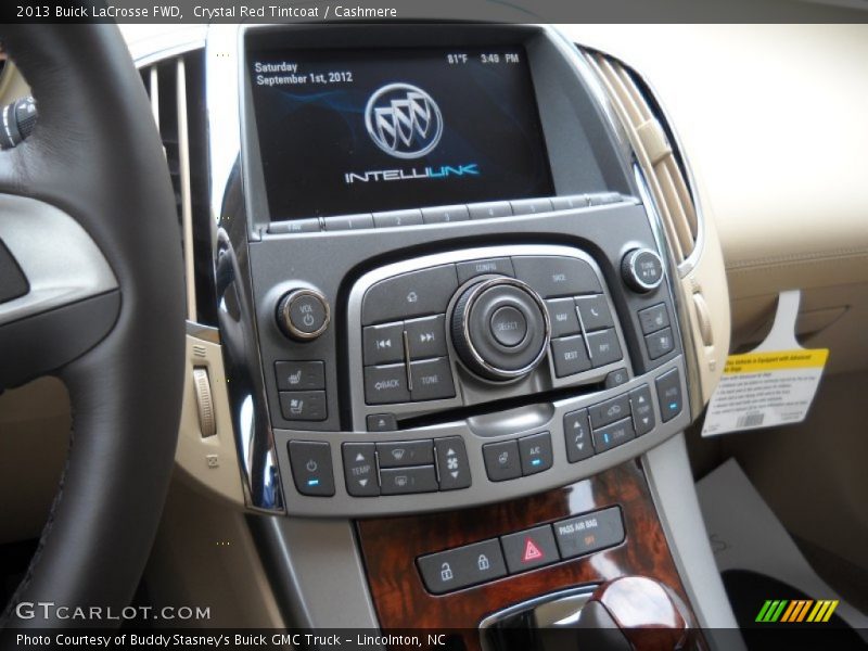 Crystal Red Tintcoat / Cashmere 2013 Buick LaCrosse FWD