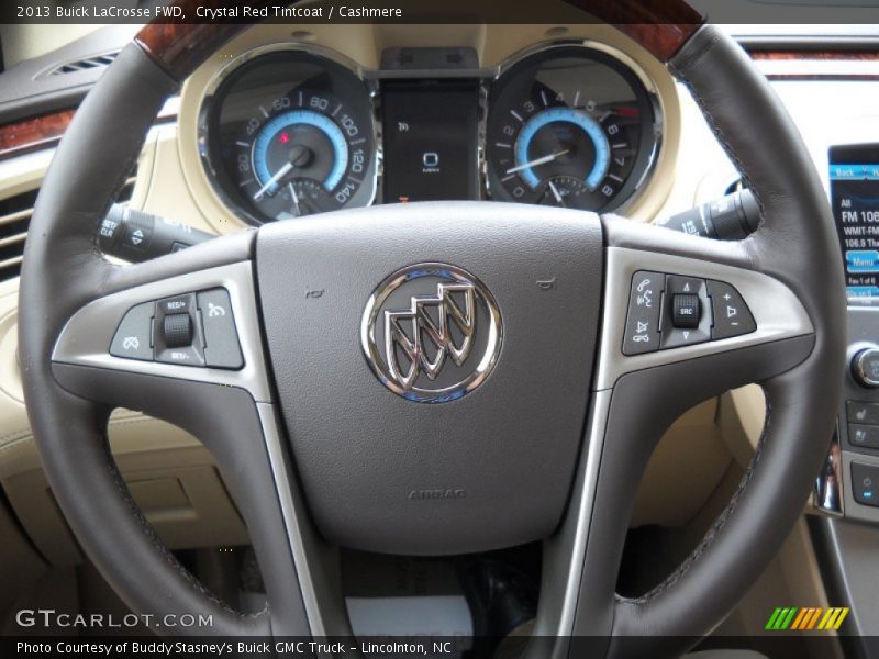 Crystal Red Tintcoat / Cashmere 2013 Buick LaCrosse FWD