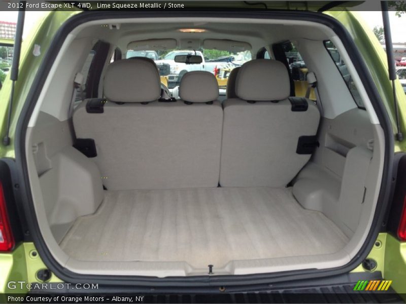  2012 Escape XLT 4WD Trunk