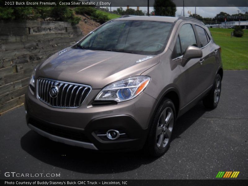 Cocoa Silver Metallic / Ebony 2013 Buick Encore Premium