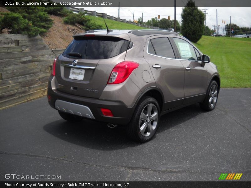 Cocoa Silver Metallic / Ebony 2013 Buick Encore Premium