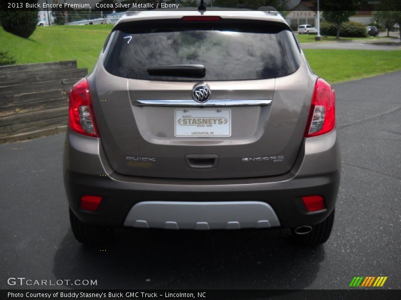 Cocoa Silver Metallic / Ebony 2013 Buick Encore Premium
