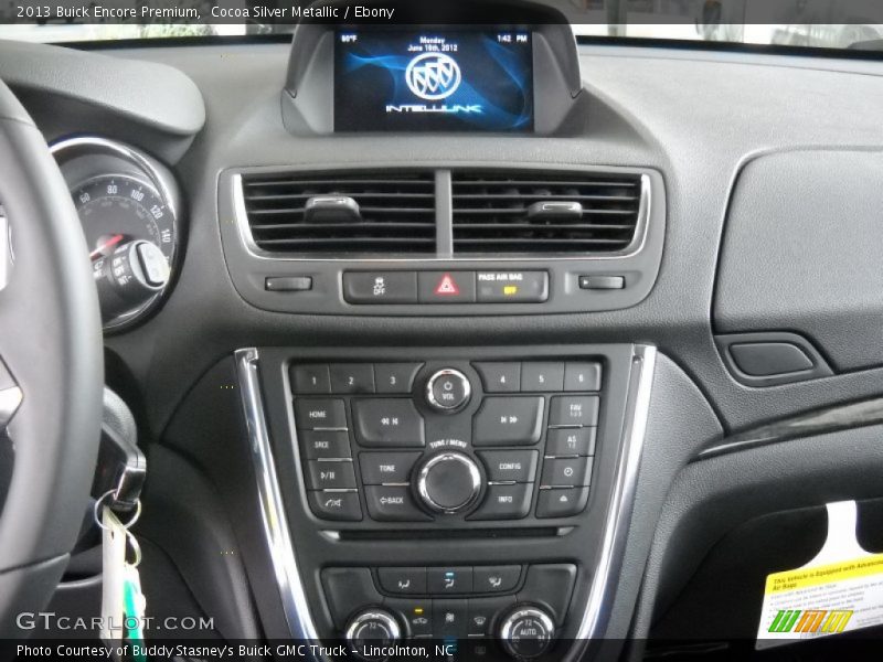 Cocoa Silver Metallic / Ebony 2013 Buick Encore Premium
