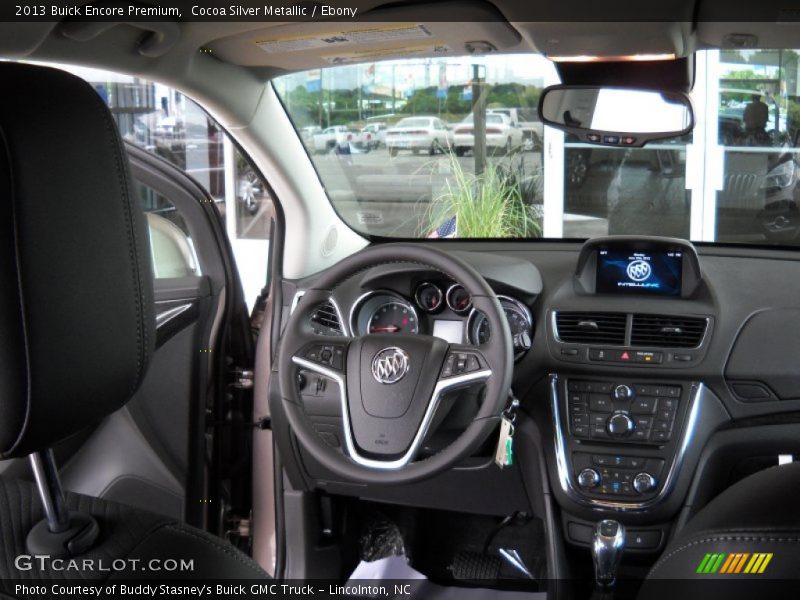 Cocoa Silver Metallic / Ebony 2013 Buick Encore Premium
