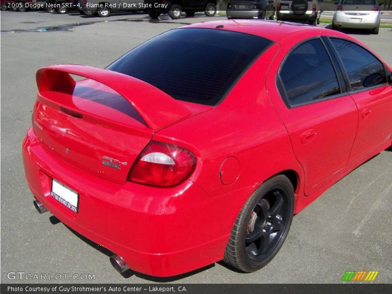 Flame Red / Dark Slate Gray 2005 Dodge Neon SRT-4