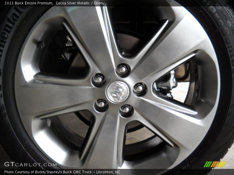 Cocoa Silver Metallic / Ebony 2013 Buick Encore Premium