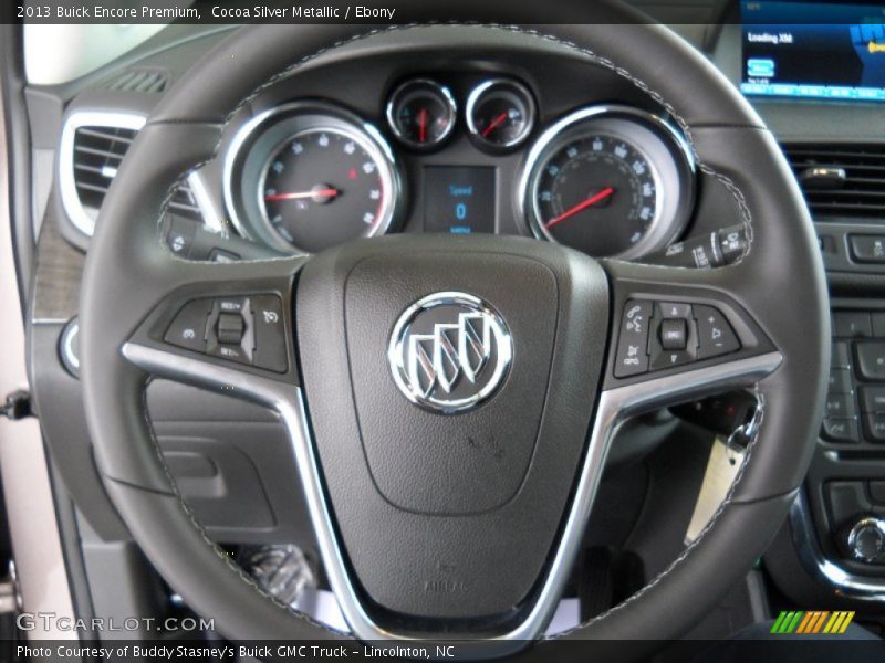 Cocoa Silver Metallic / Ebony 2013 Buick Encore Premium