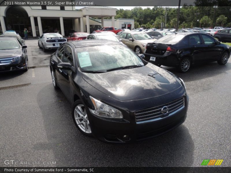Super Black / Charcoal 2011 Nissan Maxima 3.5 SV