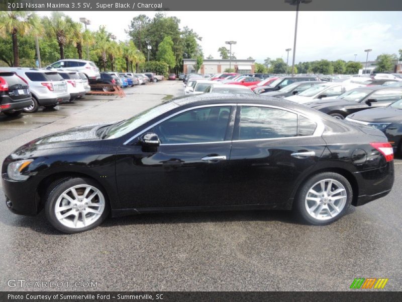 Super Black / Charcoal 2011 Nissan Maxima 3.5 SV