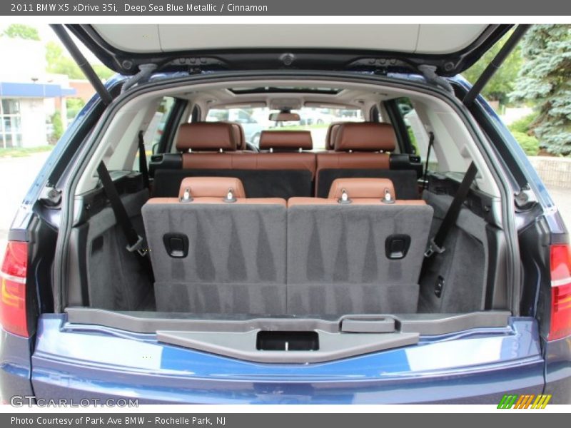 Deep Sea Blue Metallic / Cinnamon 2011 BMW X5 xDrive 35i