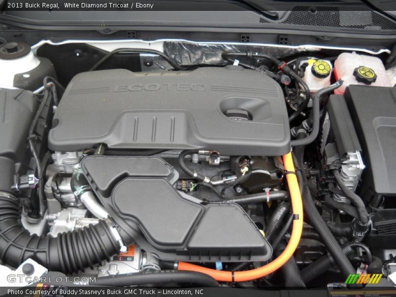  2013 Regal  Engine - 2.4 Liter SIDI DOHC 16-Valve VVT 4 Cylinder Gasoline/eAssist Electric Motor