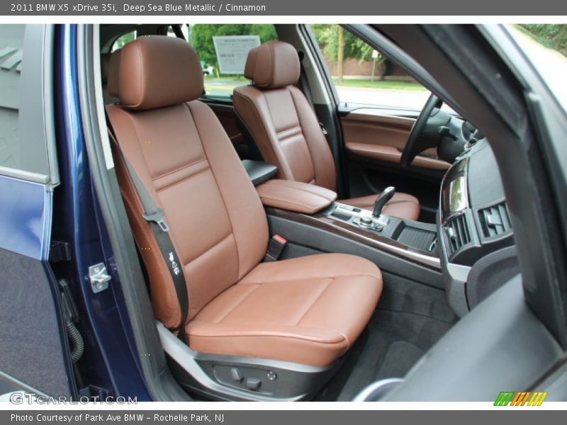 Front Seat of 2011 X5 xDrive 35i