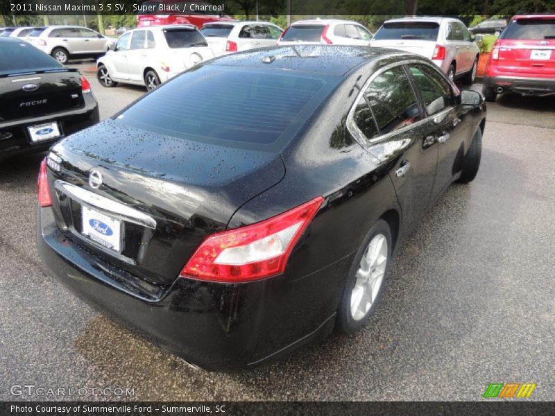 Super Black / Charcoal 2011 Nissan Maxima 3.5 SV