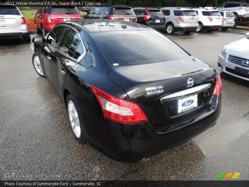 Super Black / Charcoal 2011 Nissan Maxima 3.5 SV