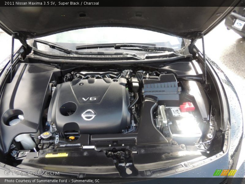 Super Black / Charcoal 2011 Nissan Maxima 3.5 SV