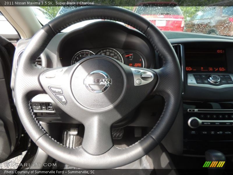 Super Black / Charcoal 2011 Nissan Maxima 3.5 SV