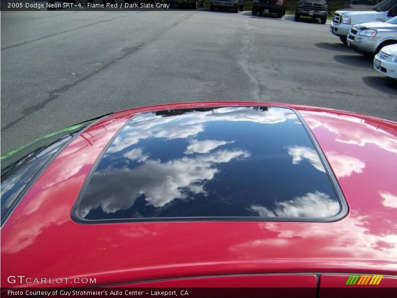 Flame Red / Dark Slate Gray 2005 Dodge Neon SRT-4