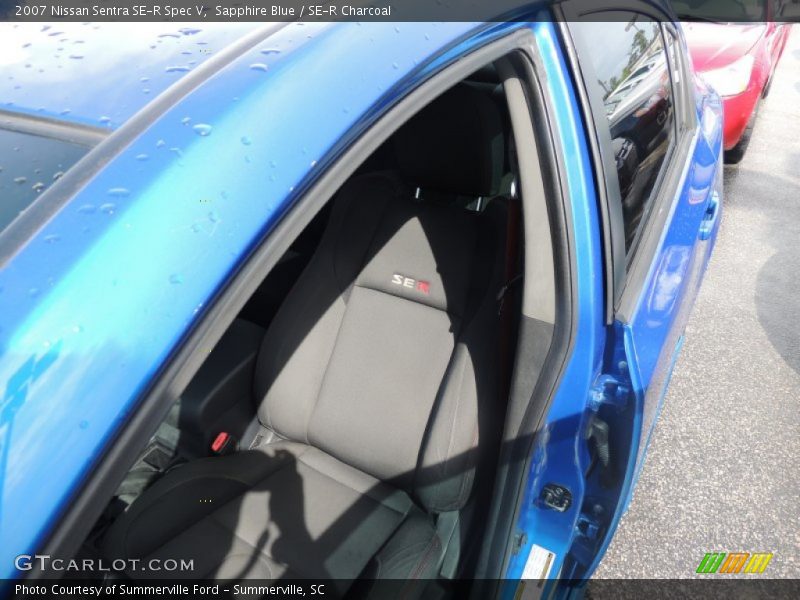 Sapphire Blue / SE-R Charcoal 2007 Nissan Sentra SE-R Spec V
