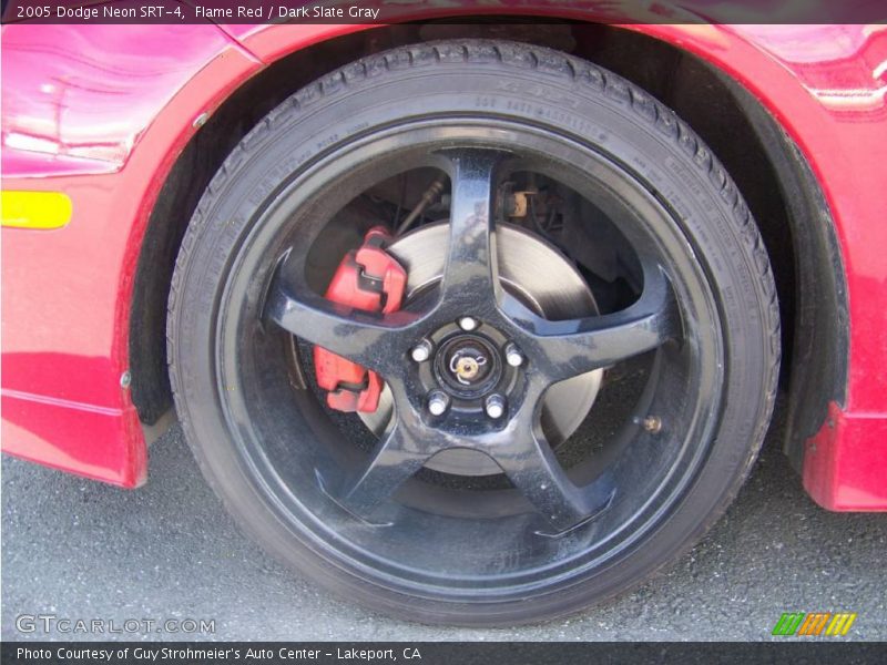 Flame Red / Dark Slate Gray 2005 Dodge Neon SRT-4