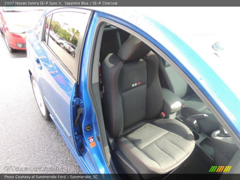 Sapphire Blue / SE-R Charcoal 2007 Nissan Sentra SE-R Spec V