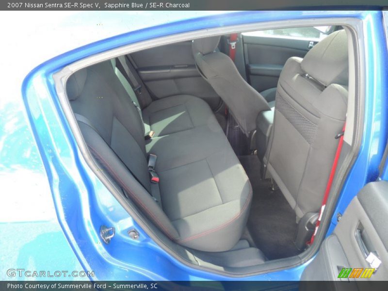 Sapphire Blue / SE-R Charcoal 2007 Nissan Sentra SE-R Spec V