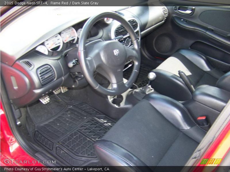 Flame Red / Dark Slate Gray 2005 Dodge Neon SRT-4