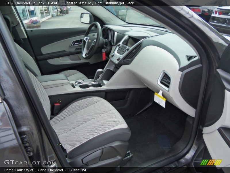 Tungsten Metallic / Light Titanium/Jet Black 2013 Chevrolet Equinox LT AWD