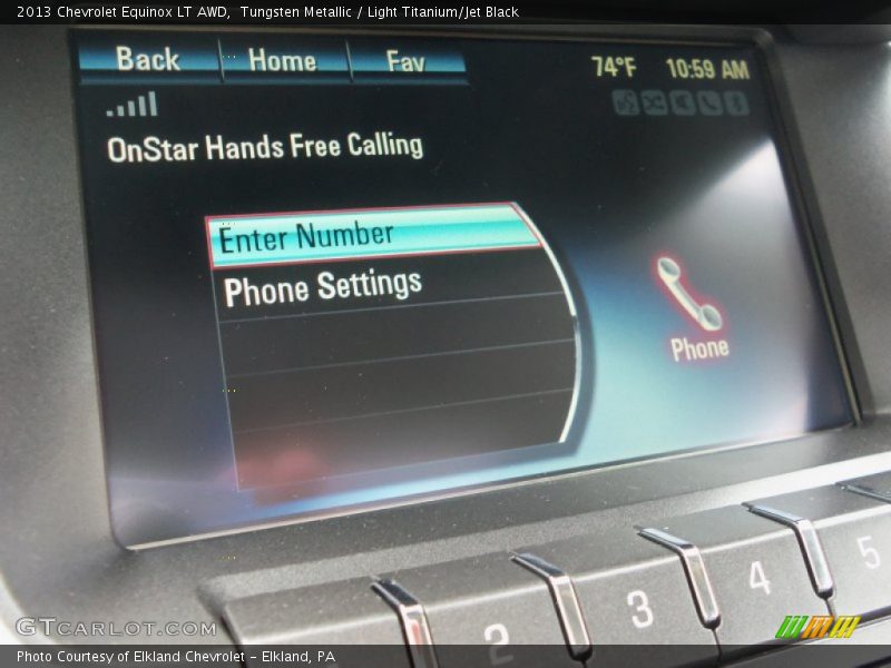 Tungsten Metallic / Light Titanium/Jet Black 2013 Chevrolet Equinox LT AWD