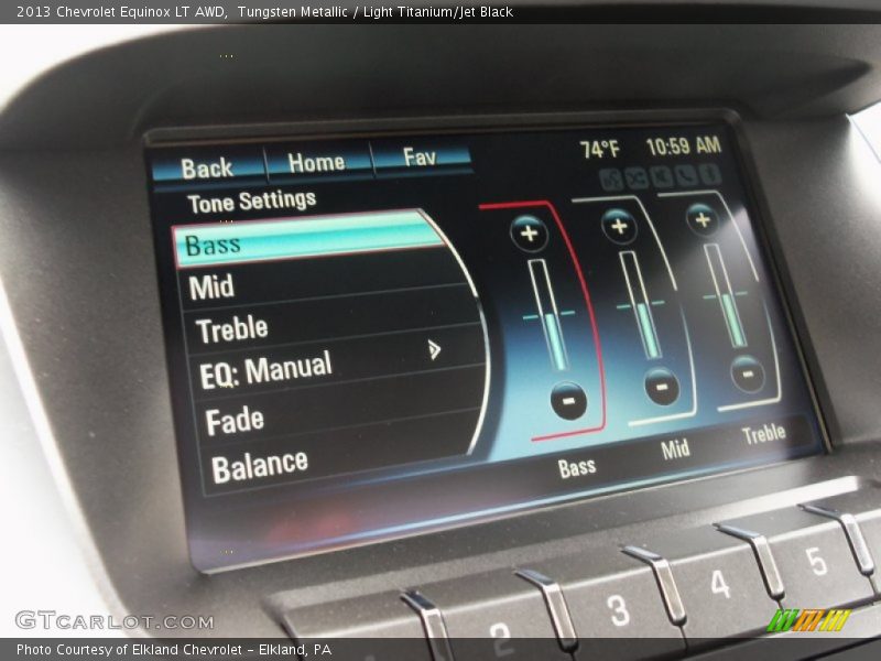 Tungsten Metallic / Light Titanium/Jet Black 2013 Chevrolet Equinox LT AWD