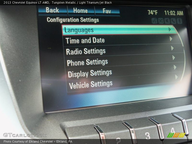 Tungsten Metallic / Light Titanium/Jet Black 2013 Chevrolet Equinox LT AWD