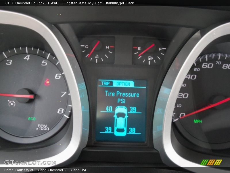 Tungsten Metallic / Light Titanium/Jet Black 2013 Chevrolet Equinox LT AWD