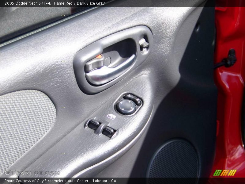 Flame Red / Dark Slate Gray 2005 Dodge Neon SRT-4