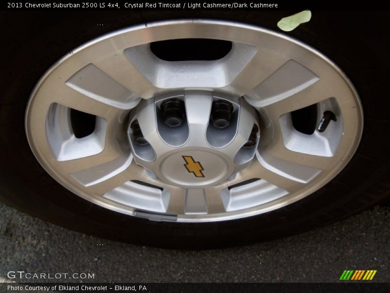 Crystal Red Tintcoat / Light Cashmere/Dark Cashmere 2013 Chevrolet Suburban 2500 LS 4x4