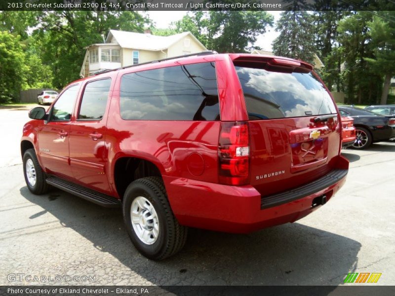 Crystal Red Tintcoat / Light Cashmere/Dark Cashmere 2013 Chevrolet Suburban 2500 LS 4x4