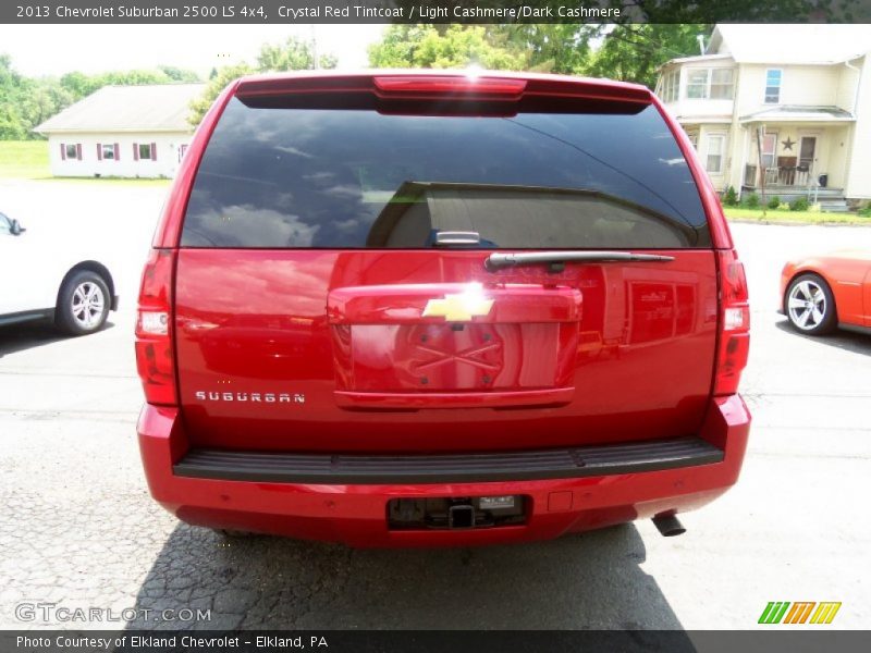 Crystal Red Tintcoat / Light Cashmere/Dark Cashmere 2013 Chevrolet Suburban 2500 LS 4x4