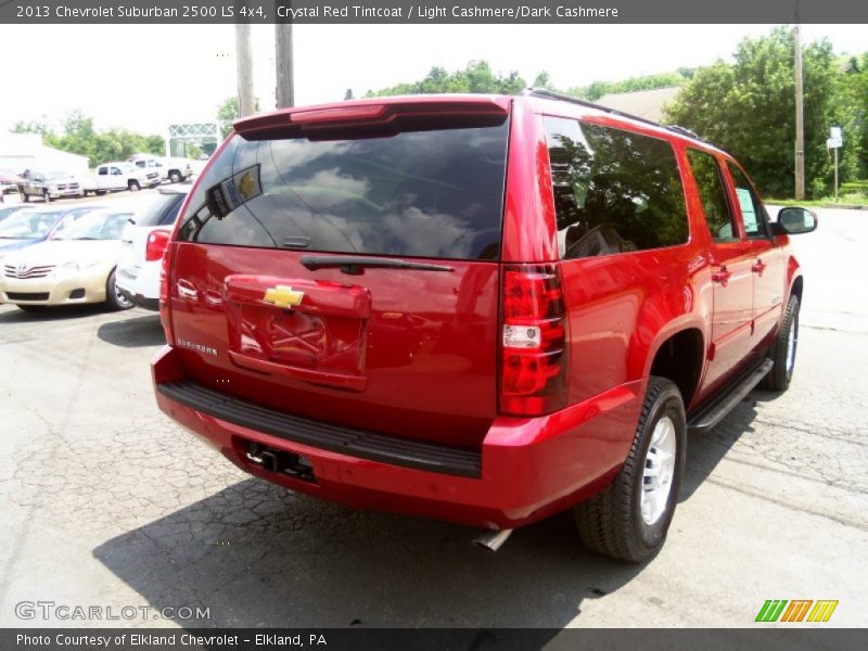 Crystal Red Tintcoat / Light Cashmere/Dark Cashmere 2013 Chevrolet Suburban 2500 LS 4x4