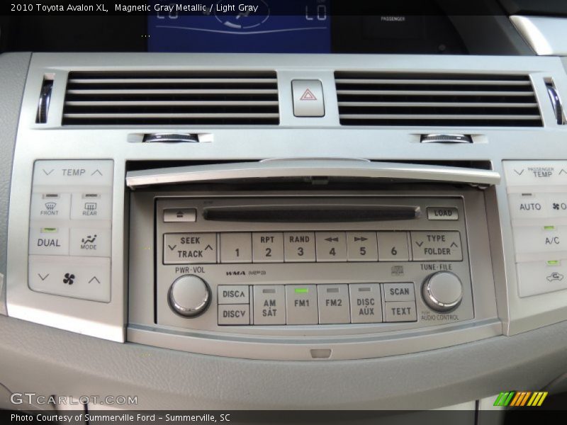 Magnetic Gray Metallic / Light Gray 2010 Toyota Avalon XL