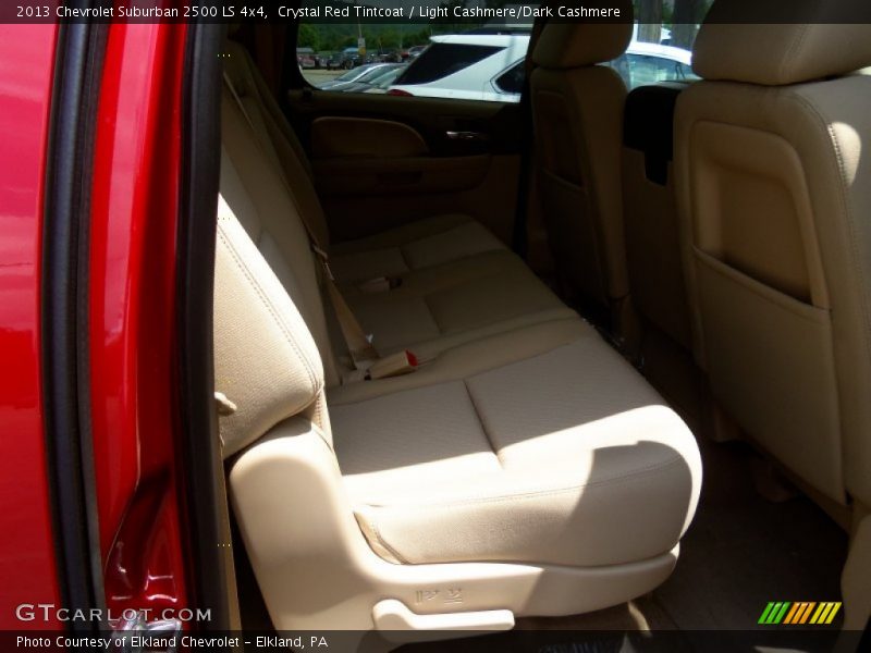 Rear Seat of 2013 Suburban 2500 LS 4x4